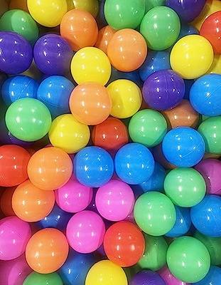 Piggy Poo and Crew 500 Jumbo 3.15 Crush Proof Ball Pit Balls - Assorted  Colors - Yahoo Shopping