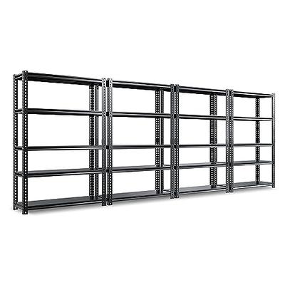 HEOMU 5 Tier Shelving Unit Metal Storage Shelf, Wire Shelves