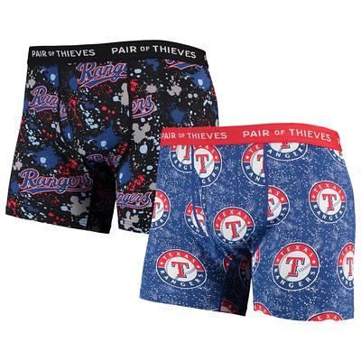 Men's Pair of Thieves Royal/Black Texas Rangers Super Fit 2-Pack Boxer  Briefs Set - Yahoo Shopping