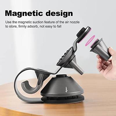 Hair Dryer Holder for Dyson Supersonic, Magnetic Stand Holder with Power  Plug Cable Organizer, Aluminum Alloy Bracket, Bathroom Organizer for Dyson  Supersonic Hair Dryer, Diffuser and Nozzles 