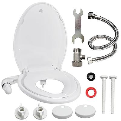 Greenco Toilet Bidet Attachment - Adjustable Non-Electric Fresh Water  Spray, Bidet for Toilet Seat