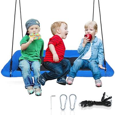 LAEGENDARY Saucer Swing for Kids and Adults - 40 Inch Round Tree Swing,  Outdoor Swing, Tree Swings For Kids Outdoor, Kids Swing, Outdoor Swing For