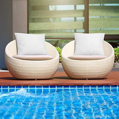 Ashler 18 x 18 Outdoor Pillow Inserts, Made in USA, Set of 4, Valentine  Decor Pillows, Water Resistant Throw Pillow Inserts Premium Hypoallergenic