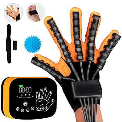  YEUNTANH Finger And Hand Function Rehabilitation Trainer Robots  Rehab Gloves Children Recovery Exercise Gifts Equipment For Dementia  Arthritis Stroke Hemiplegia Patient (Left hand-Size L) : Health & Household