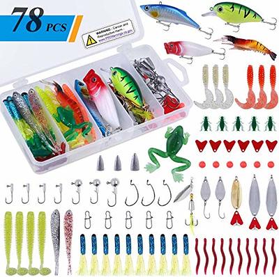 Gefischtter 40 Pcs Crawfish Lure Soft Plastic Worms Fishing Lures Bass  Fishing Baits Lures Soft Crawfish Crawdad Bait Kit - Yahoo Shopping