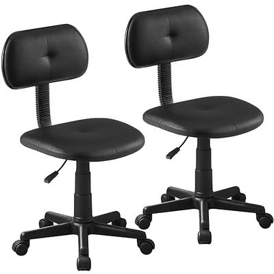 Costway Mesh Office Chair Low-back Armless Computer Desk Chair