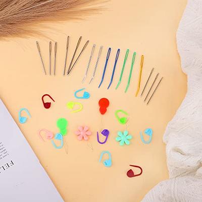 9PCS Sewing Needles Large Eye Hand Blunt Needle Embroidery Darning Tapestry  Yarn Needles