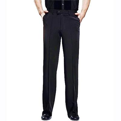 YILINFEIER Men Professional Black Straight with Pocket Belt Wide Latin  Modern Square Practice Dance Pants : : Clothing, Shoes &  Accessories