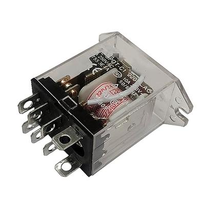 SCL-DPDT-C1 220VAC 10A Multi-Purpose Automotive DPDT Relay for Disinfection  Cabinet Microwave Oven Electric Roller Shutter - Yahoo Shopping