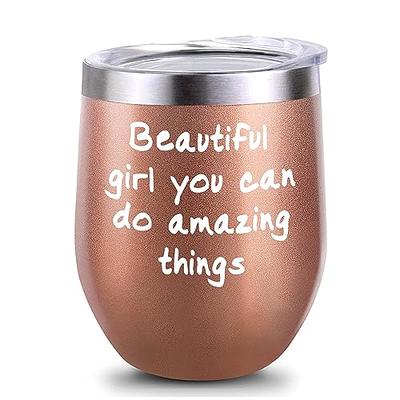Christmas Gifts for Women - Insulated Wine Tumbler