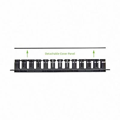 Cable Raceway Black, 94.5 Cable Hider Wall Strips, Cord Cover