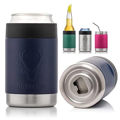 Stainless Steel Beer Bottle Can Koozie BPA Free Double Insulated Holder  Opener