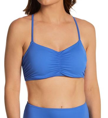 Freya Women's Jewel Cove Concealed Underwire Bralette Swim Top in Blue  (AS7239), Size 32G