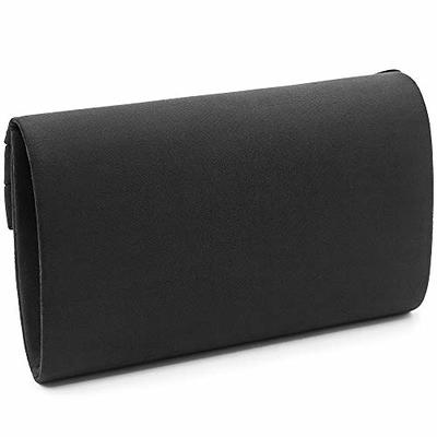 Milisente Women Evening Bag Suede Pleated Clutch Purse Envelope