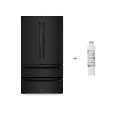 Frigidaire Gallery 26.3-cu ft 4-Door French Door Refrigerator with Ice  Maker (Fingerprint Resistant Stainless Steel) ENERGY STAR