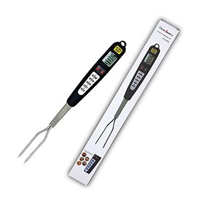 Vivicreate Meat Food Instant Read BBQ Garden Kitchen Outdoor Camping Cooking  Grill Digital Fork Thermometer​ Digital HT-D020 - Yahoo Shopping