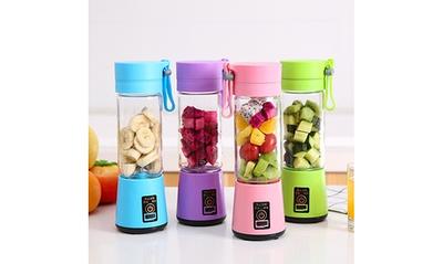 380ml Portable Mini USB Rechargeable Electric Juicer Bottle Fruit Blender  Mixer