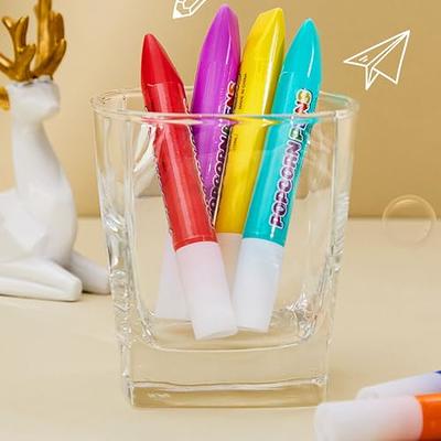  DIY Bubble Popcorn Drawing Pens, Magic Puffy Pens, Puffy  Popcorn Color Pen, Magic Popcorn Pen, Puffy Bubble Pen Puffy 3D Art Safe Pen  for Kids (2 Set/12pcs) : Arts, Crafts