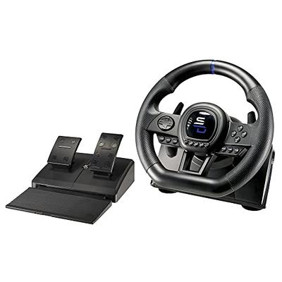 Gaming Racing Wheel Xbox One Steering Wheels Driving Sim Car Simulator  Volante PC Pedals and Paddle Shifters for PC, Xbox Series X S, Xbox360,  PS4, PS3, Switch, Android TV 