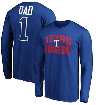 Chicago Cubs Fanatics Branded Number One Dad Team T-Shirt - Royal