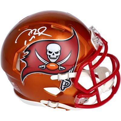 Tom Brady Tampa Bay Buccaneers Autographed Riddell Black Matte