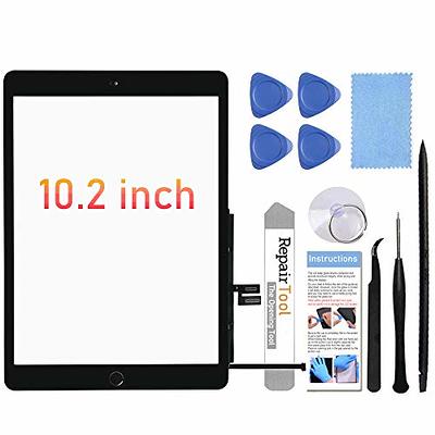 For iPad 9 (10.2) Digitizer with Adhesive (Premium Quality) - White -  Wirefree Components