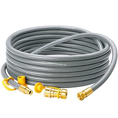 CALPOSE 25 Feet 3/8 inch ID Natural Gas Grill Hose with Quick Connect  Fittings, Natural Gas Line for Grill, Pizza Oven, Heater and More Low  Pressure Appliance - Yahoo Shopping
