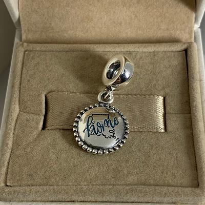 Pandora Louisiana Map Home Exclusive Dangle Charm Pendant S925