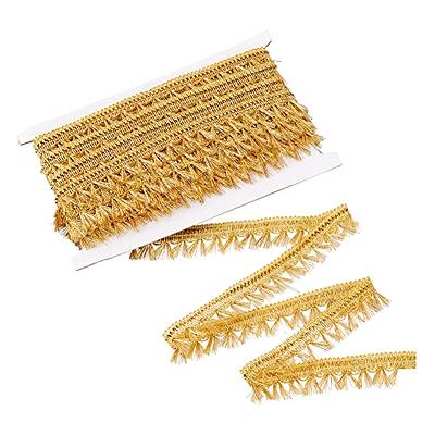 Gold Braid Trim 13 Yards Lace Ribbon Scroll Braid Trim Metallic