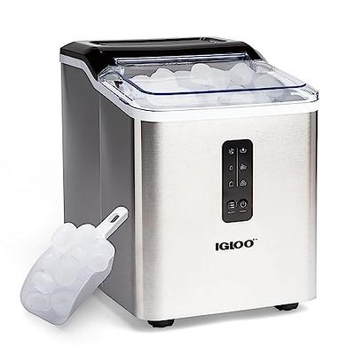 Igloo Automatic Self Cleaning 26 Lb Ice Maker Black - Office Depot