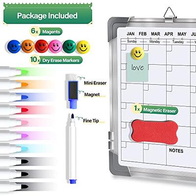 Weekly Planner Board Dry Erase Calendar - with Markers