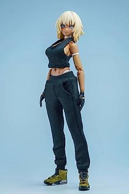 1/12 Scale Female Clothes,Female Tight Vest Pants Hoodies Clothes Sports  Tank Tops Sweater Trousers Costume Outfit Clothing for 6inch Action Figure  Body (Black Vest+Pants) - Yahoo Shopping