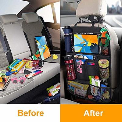 Lebogner Car Organizer, Headrest Car Seat Storage Caddy For Office  Supplies, Snack Or Toys, Front Or Back Passenger Seat Hanging Organizer  With An