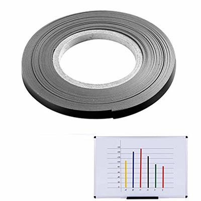 140 Round Magnet Strips with Adhesive Backing Flat Thin Magnetic