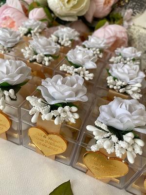 Wedding Chocolate Favors for Guest Engagement Chocolate 