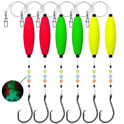 Dr.Fish 5 Pack Catfish Float Rigs Fishing Popping Cork Float Santee Cooper  Rig Fishing Bobbers Rattling Float EVA Foam Peg Floats Sinker Swivel Beads  Saltwater Rig Bait for Catfishing Bait Rigs Tackle 