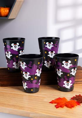 Disney Classics Collectible Stemless Tumbler Glass Sets - 16 Ounces - Set  of 2 (Mickey & Minnie)