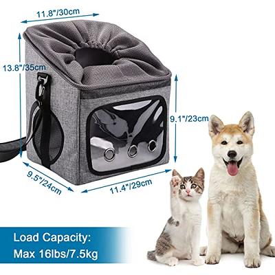 Pet Carrier Bag Car Seat Booster Portable Cat Dog Carrier Bag Pet