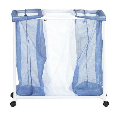 Hastings Home Heavy Duty Laundry Bag, Blue