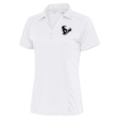 Antigua Men's New Orleans Saints Tribute Black Polo