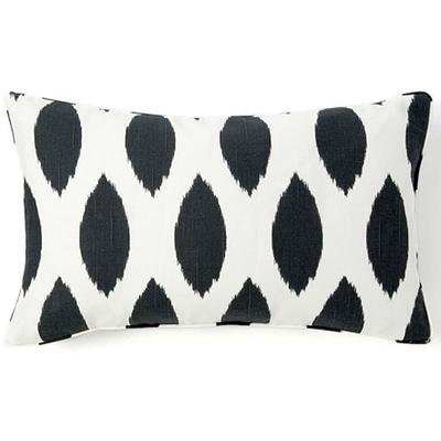 Small Polka Dot Pillow (black and white) Pillows