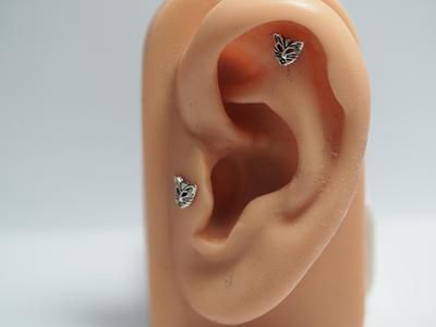 Flat Back Cartilage Earring 