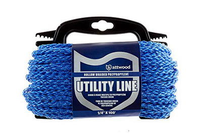 KingCord 1/4-inch. x 50 ft. Polypropylene Diamond Braid Rope with