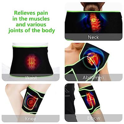 Dialudon Red Light Therapy Belt Infrared Light Therapy Device for Body Pain  Relief Adjustable Wearable Light Therapy Wrap for Waist Knee Back Joint