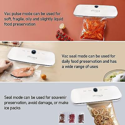  Sous Vide Bags, Morpilot Electric Food Vacuum Sealer