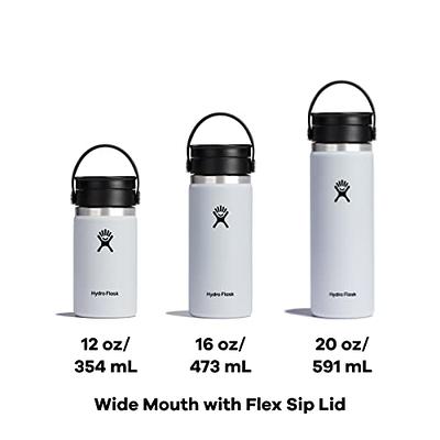 20 oz Wide Mouth: 20 oz Insulated Water Bottle