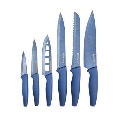 XYJ Professional Chef Knife Set Stainless Steel Kitchen Scissors Sharpener  Rod Carry Bag Tools Laser Etched Sharp Blade Cleaver Santoku Knife For  Cooking Cutter - Yahoo Shopping