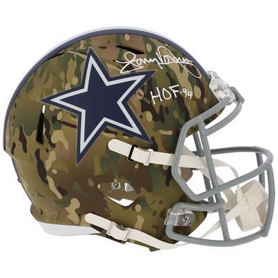 Herschel Walker Autographed Signed Dallas Cowboys Camo Speed Mini Helmet  Beckett Beckett