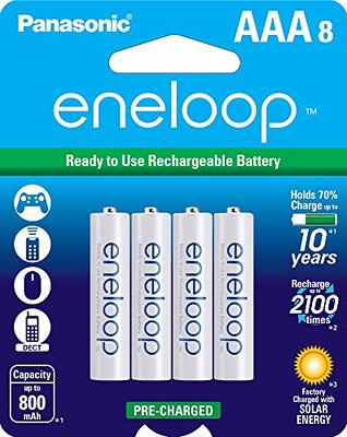 Panasonic eneloop pro AA Rechargeable NiMH Batteries (1.2V, 2550mAh,  12-Pack)