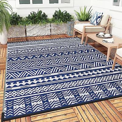 Reversible Outdoor Rugs for Patio Clearance 5x8 Ft Waterproof Large Plastic  Straw Area Rug Non-Slip Portable Carpet Floor Mats for RV Camping Deck  Picnic Beach Backyard Outside Decor Indoor Rug HH price